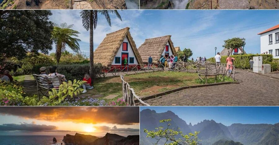 Madeira Funchal:East Tour Pico Arieiro & Santana&Laurissilva - Balcões levada walk: short, easy, and worth the effort