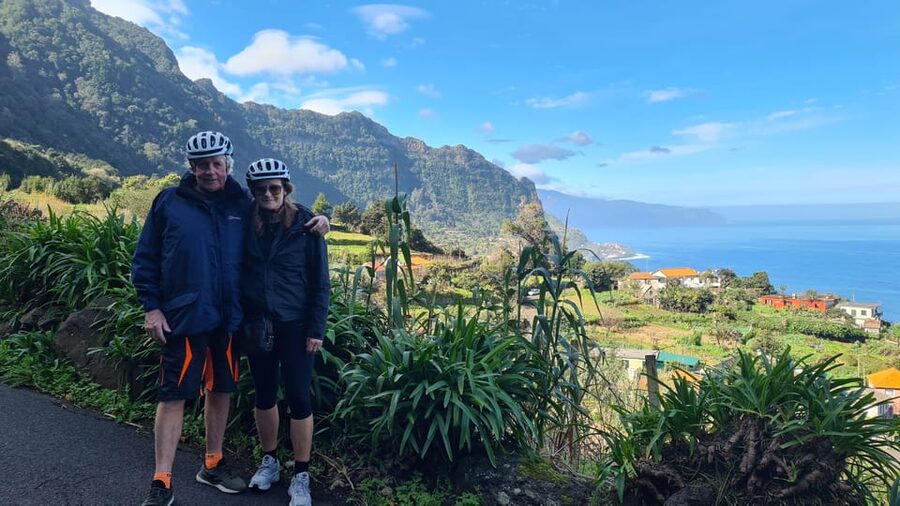 Madeira: Guided E-bike Tour of the North Coast - Miradouro da Beira da Quinta: the northwest coast view stretch