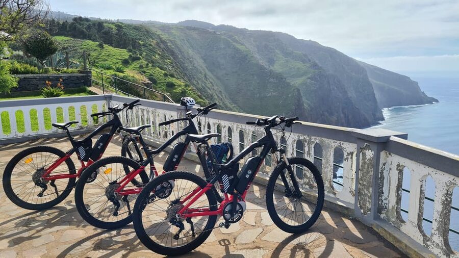 Madeira West coast: Guided Sightseeing E-Bike Tour - Prazeres start: pine and eucalyptus backroads