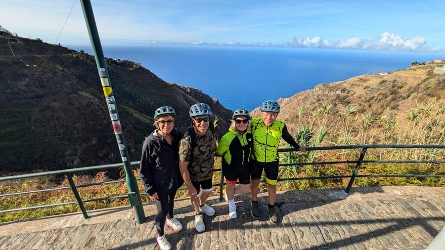 Madeira West coast: Guided Sightseeing E-Bike Tour - Miradouro do Fio: the westmost point and the big weather moment