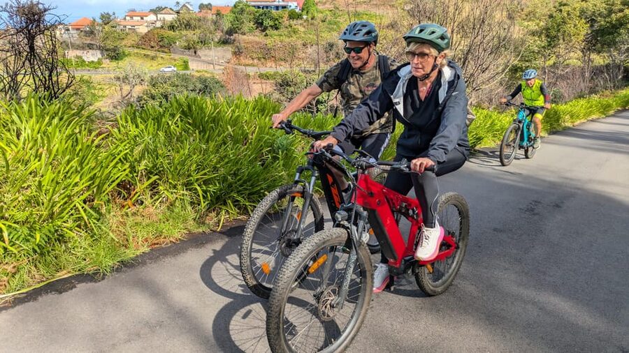 Madeira West coast: Guided Sightseeing E-Bike Tour - The return ride: electric power uphills toward Fonte do Bispo, Amparo, and Maloeira