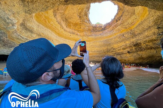 Magical Benagil Cave Cruise - Praia Grande and the swim break