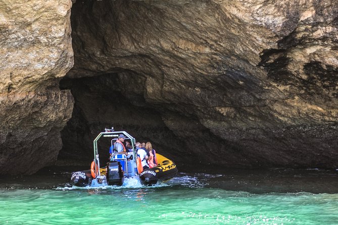 Magical Benagil Cave Cruise - Algar Sêco and Benagil grottoes: the full “cave circuit” feel