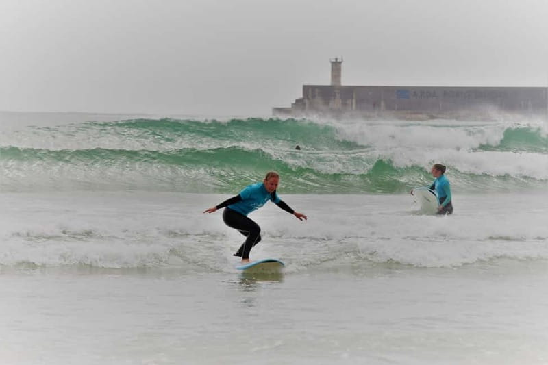 Matosinhos: Surfing Lesson with Equipment - The Coaching: Small Group Tutoring With Real Surf Mentors