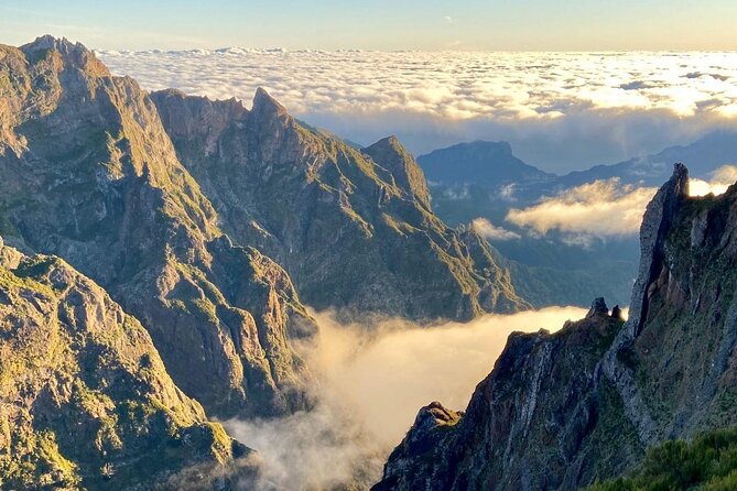 Morning Transfer To Pico Do Arieiro, Hike To Pico Ruivo & Return From Teixeira - The Route That Feels Like You’re Walking Above the Clouds