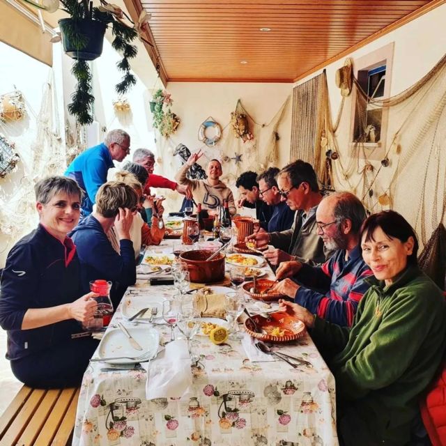 Olhão: 3 Islands Guided Sightseeing Tour with Lunch - Getting started at Rota das Ilhas, then cruising with life jackets on