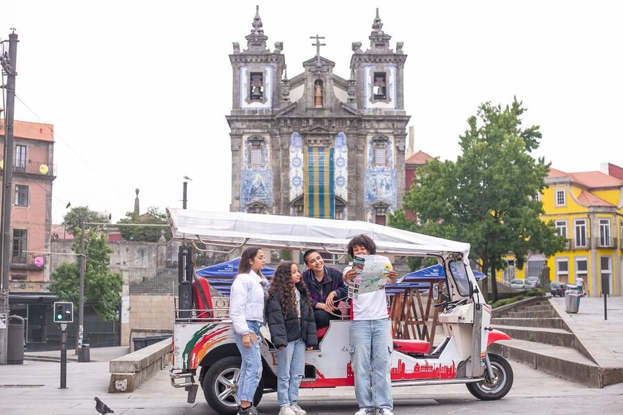 Oporto Tuk-Tuk Tour: Fast, Fun & Flexible – 1H to Full Day! - Bolhão Market and Rua das Flores: Where Porto Starts to Smell Like Food