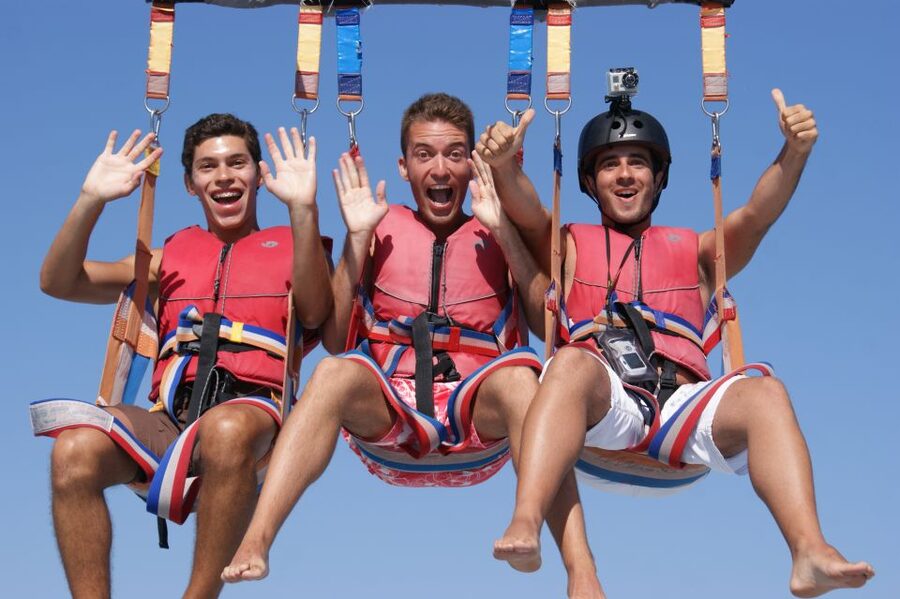 Parasailing Vilamoura - The Flight: 8 Minutes in the Air, Up to 200m