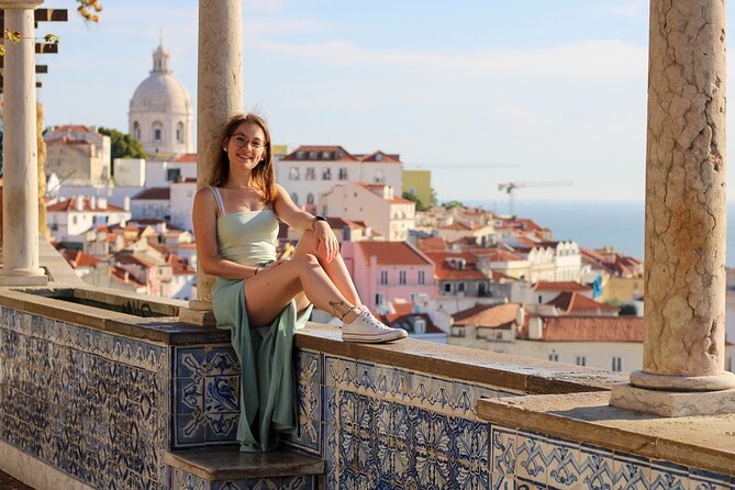 Photoshoot with a Local Professional Photographer in Lisbon - The route: Praça do Comércio, cathedrals outside, and the miradouros that steal the show