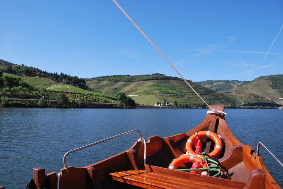 Pinhão: 2-Hour Rabelo Boat Tour with Audio Guide - Downstream return: more quintas, same river, new angles