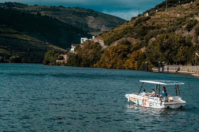 Pinhão: Electric Boat Experience 1h - Taste of Two Wines - Group size and atmosphere: easier questions, less crowding