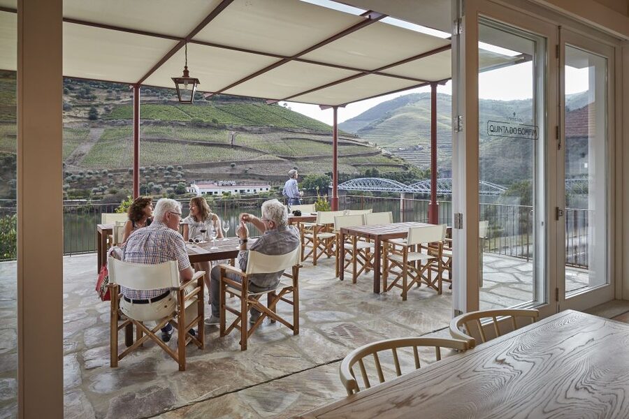 Pinhão: Quinta do Bomfim Visit and Tasting - Inside the cellar logic: what you learn from seeing vats and roofs