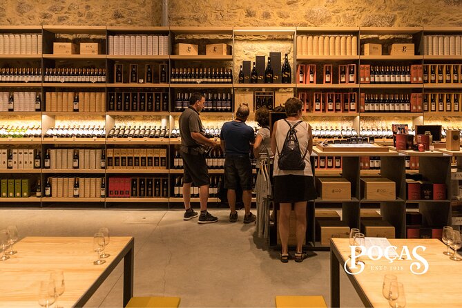 Poças Guided Visit and Wine Tasting of 3 Port Wines - Food pairing and optional cheese or sausages