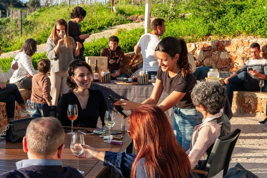Porches: Algarve Vineyard Tour and Wine Tasting Experience - Finding the meeting point after the olive tree roundabout