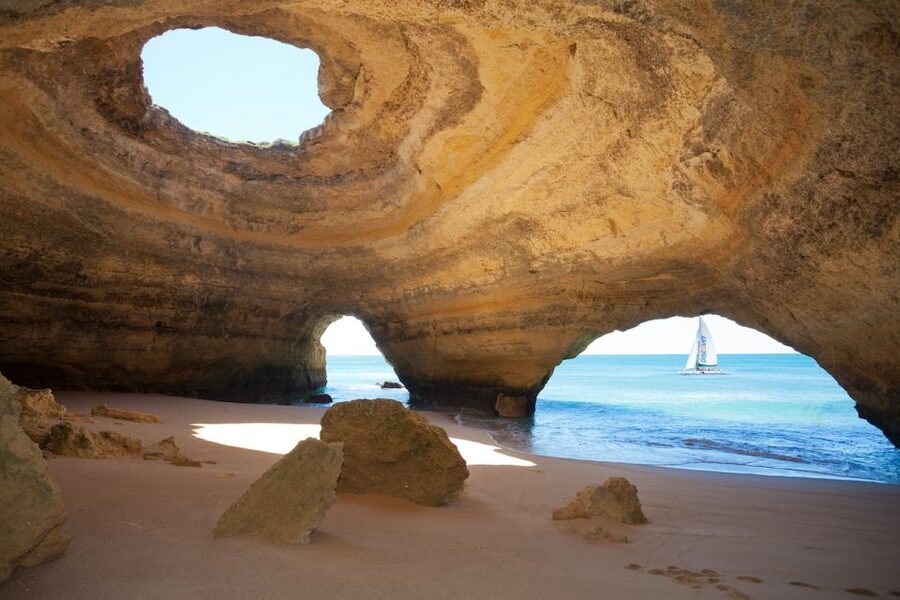 Portimao: Benagil Caves & Coastline Cruise - Algar de Benagil: spectacular views, and why you do not tour the cave interior