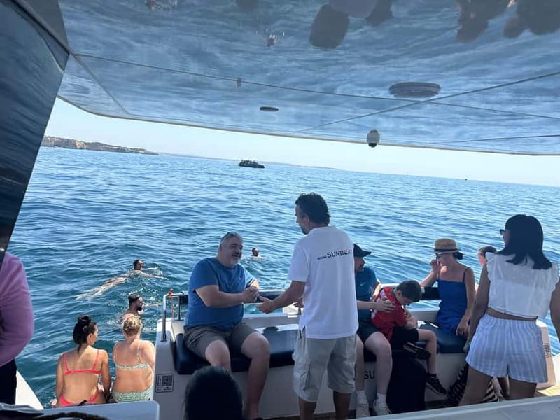 Portimão: Benagil Caves & Golden Coast Eco Catamaran Tour - The other caves and the smugglers-cave feel