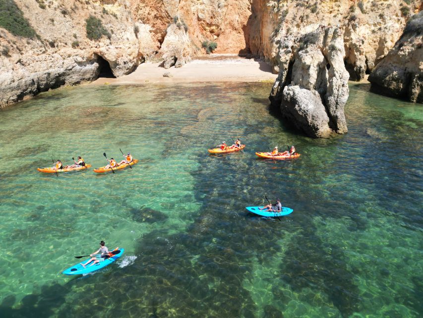 Portimão: Small Group Kayak Cave and Cliff Tour - Getting Into Your Kayak: Easy Going With Hands-On Help