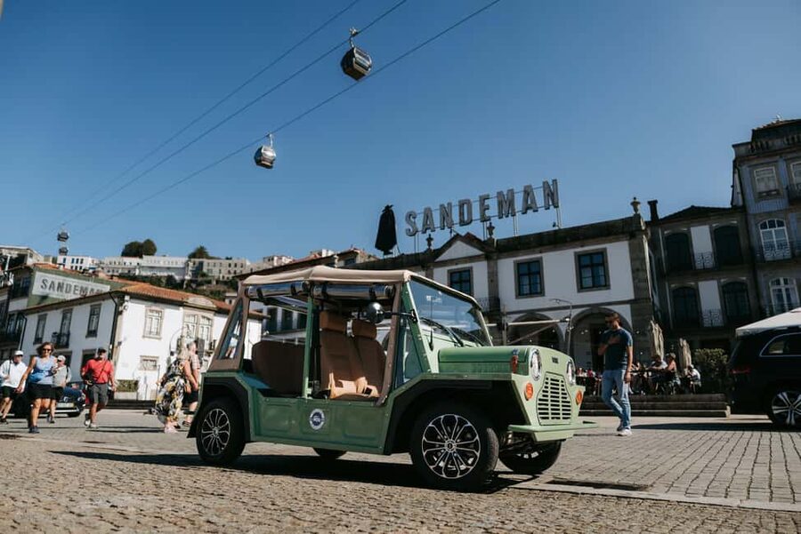 Porto and Foz: Private Douro City Tour in an Electric Ford T - Ribeira First: Cobblestones, River Air, and Quick Orientation