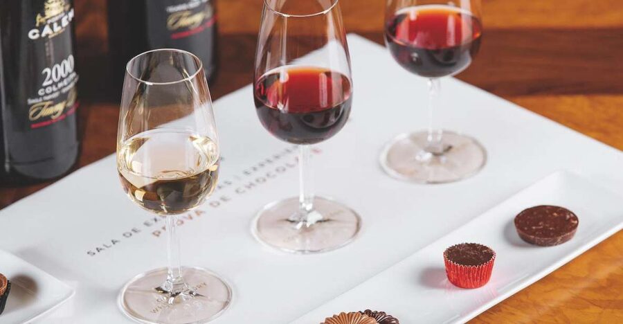 Porto: Cálem Cellar with Chocolate, Cheese, and Wine Tasting - The guided cellar walk: Douro Demarcated Region, production, and storage