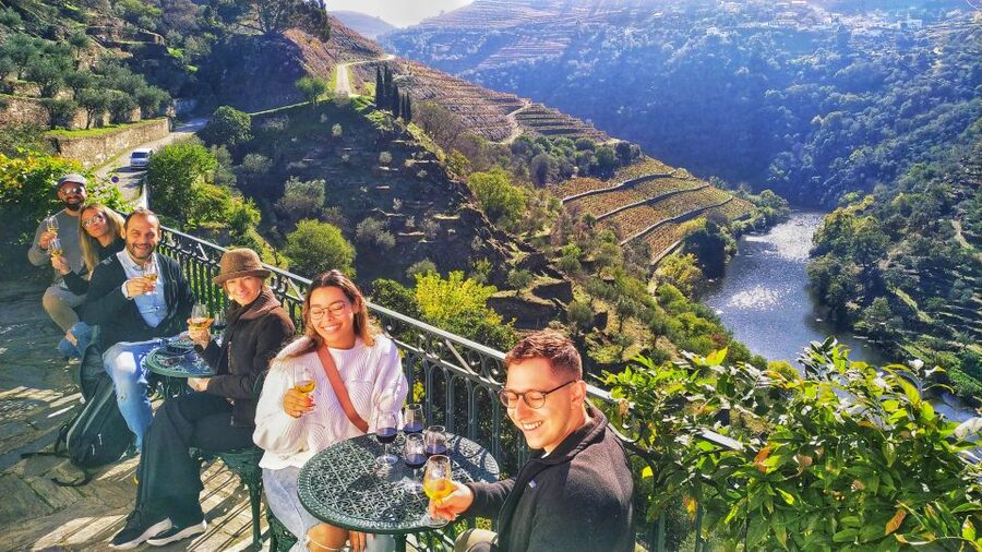 Porto: Douro Valley Wine Tour with Tastings, Boat, and Lunch - Pinhão river cruise on a small boat: the Douro clicks into place