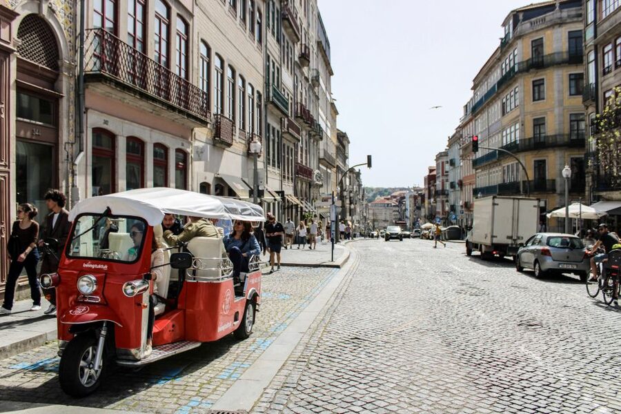 Porto: Guided Tour by Tuk-Tuk & Optional Douro River Cruise - Electric tuk-tuks in Porto: fast, fun, and built for hills