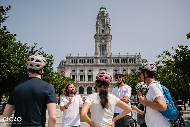 Porto Highlights in 3 Hours E-Bike Tour - Historical, Sightseeing - Avenida energy, then Clérigos Tower photos (no entry included)