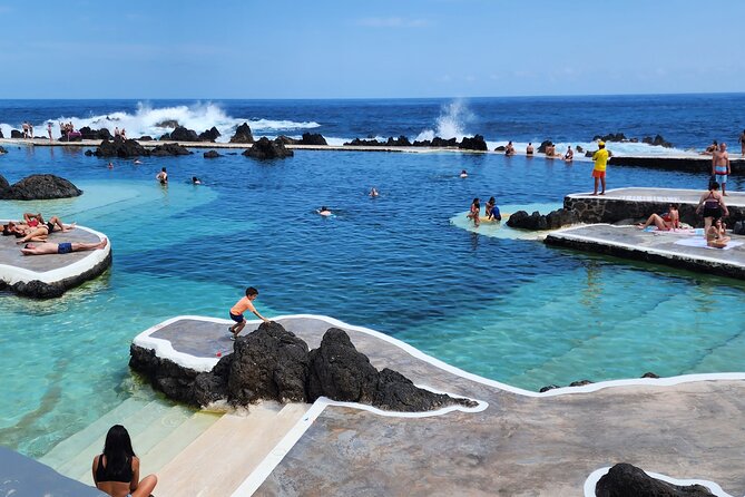 Porto Moniz Lava Pools, Fanal Forest and Skywalk 4x4 Experience - Cabo Girão Skywalk: glass floor balcony at 589 m
