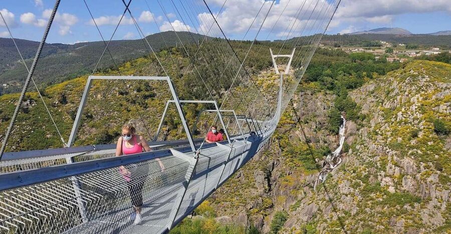 Porto: Paiva Walkways and Suspension Bridge Hike with Lunch - First big moment: the 516 Arouca suspension bridge (and how to handle nerves)