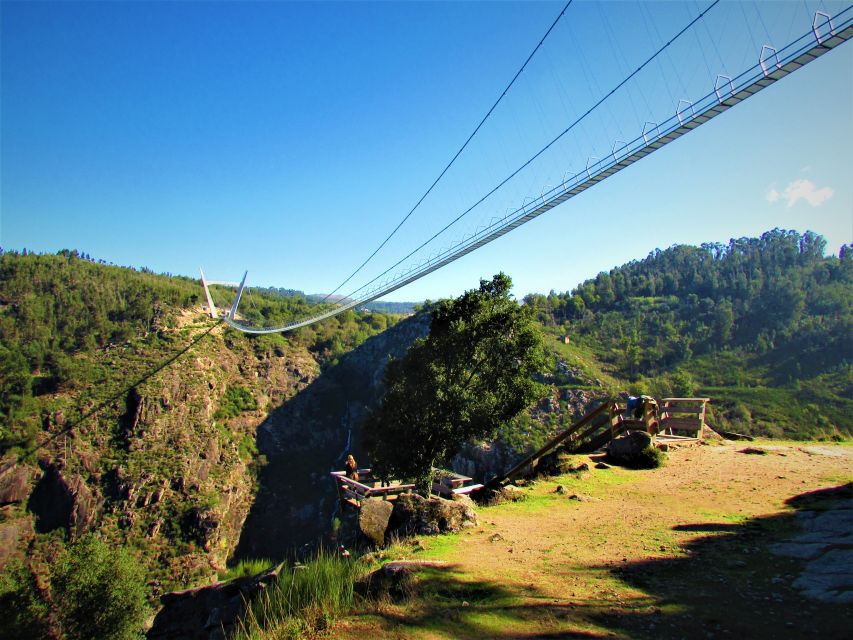 Porto: Paiva Walkways and Suspension Bridge Hike with Lunch - The 8km Paiva Walkways hike: downhill effort, dramatic river views
