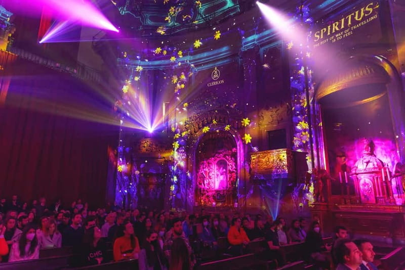Porto: Spiritus Multimedia Show Entry Ticket - Practical tips to make your night easier