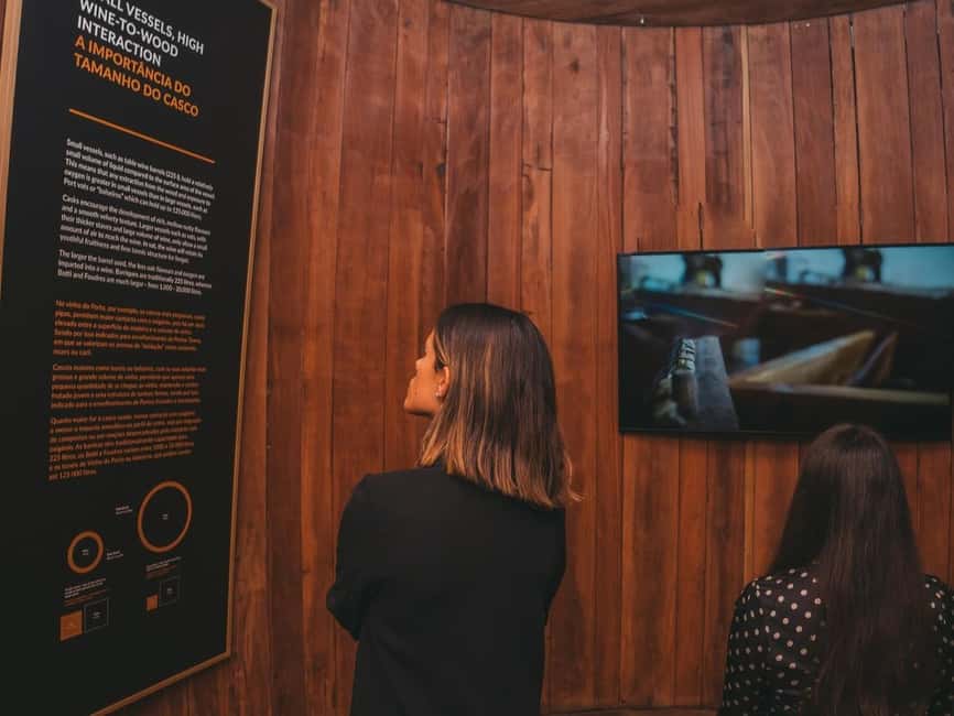 Porto: Taylor’s Port Cellar Tour & WOW Wine Experience - Taylor’s Port cellar tour: 300-year-old spaces, guided by your audio