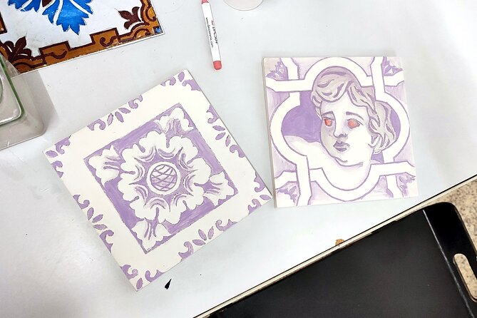 Porto Tile Painting Workshop in artist studio - Price and value: what $40.01 really buys you