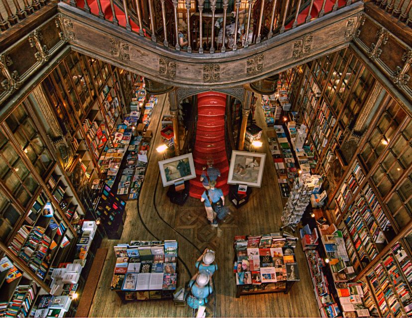 Porto: Walking Tour, Lello Bookshop, Boat and Cable Car - Livraria Lello: the famous interior, and why a booked slot helps