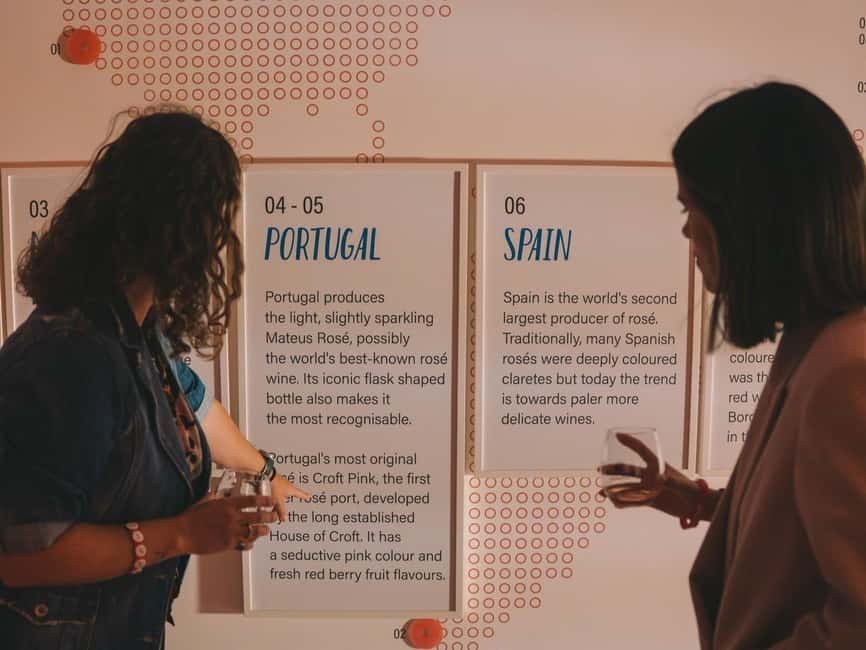 Porto: WOW Pink Palace Entry Ticket & Tasting - The five rosés you’ll taste, and why the lineup matters