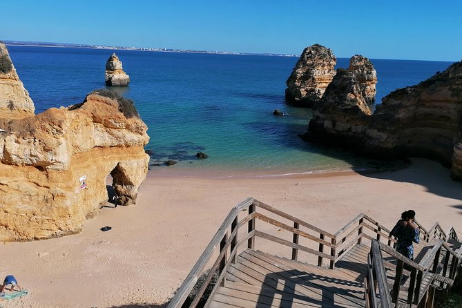 Private Algarve: Benagil Caves, Lagos Cliffs & Hidden Beaches - Ponta da Piedade Lighthouse: Lagos cliffs with arches and coves