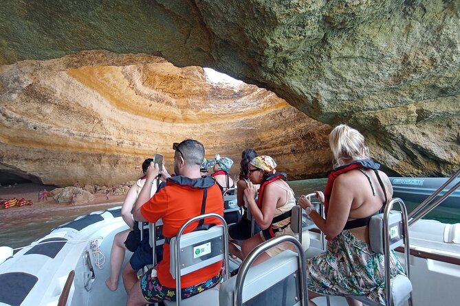 Private Boat Tour through the Benagil Caves - Drinks on board: sparkling wine toast and what else you might get