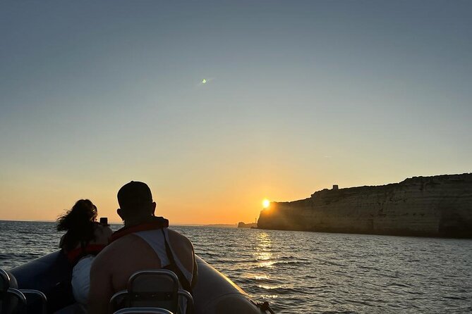 Private Boat Tour through the Benagil Caves - The Benagil stop: caves, light, and those strange Algarve cliff shapes