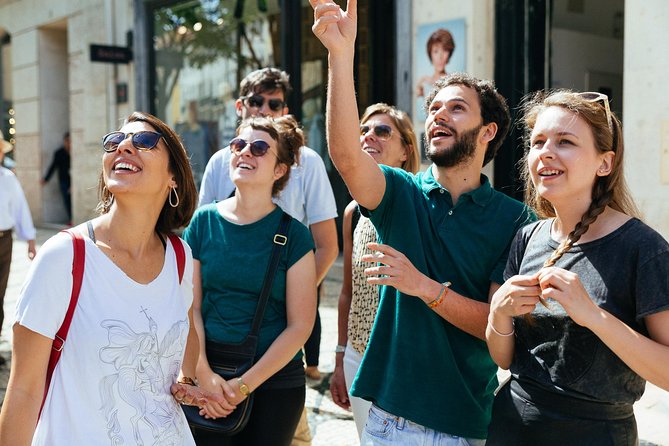 Private City Kickstart Tour: Lisbon - Rossio Square and the baroque fountain views that orient you fast