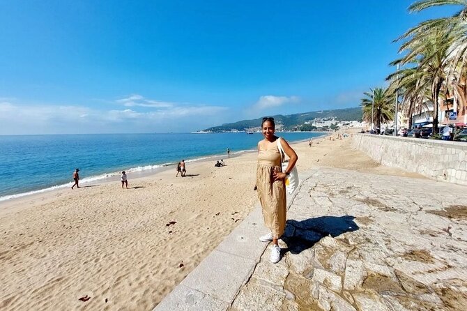 Private Lisbon Wine & Tile Painting Tour – Sesimbra & Traditions - Cristo Rei: the classic Lisbon skyline view, with a small extra cost