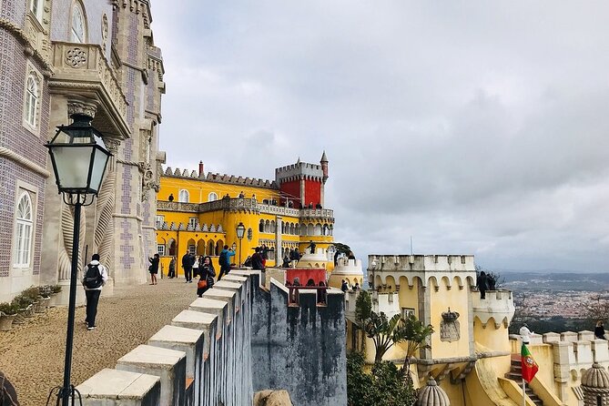 Private Tour Sintra, Pena Palace and Cascais from Lisbon - Pena Palace and Park: Fairy-Tale Color in Foggy Mountain Air