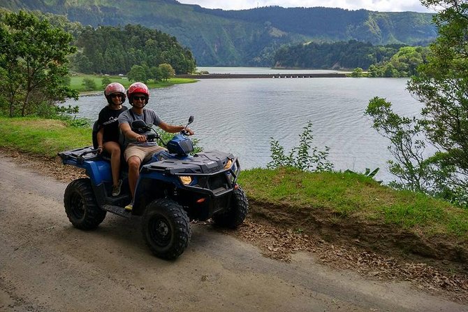 Quad /2pax – Off-road Excursion – Sete Cidades – Half Day - Vista do Rei and the high ridge: a wide-angle moment
