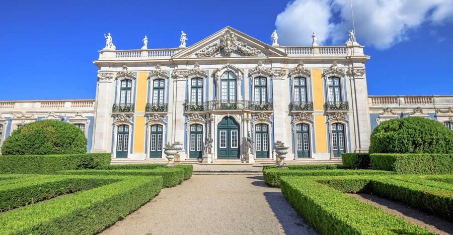 Queluz National Palace & Gardens Ticket - Inside the palace rooms: mirrors, murals, and Pedro IV