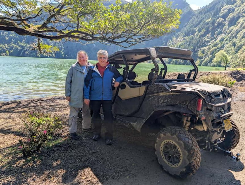 Ribeira Grande: Sete Cidades Quad / Buggy Tour - Meeting at Largo de S. José 4, and getting set up right