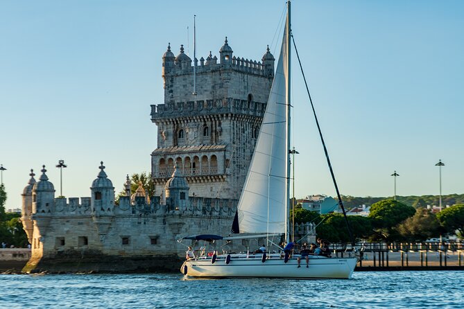 Romantic Private Sailboat in Lisbon for couples - Cruise Past the 25 de Abril Bridge, a Photo You Cannot Fake