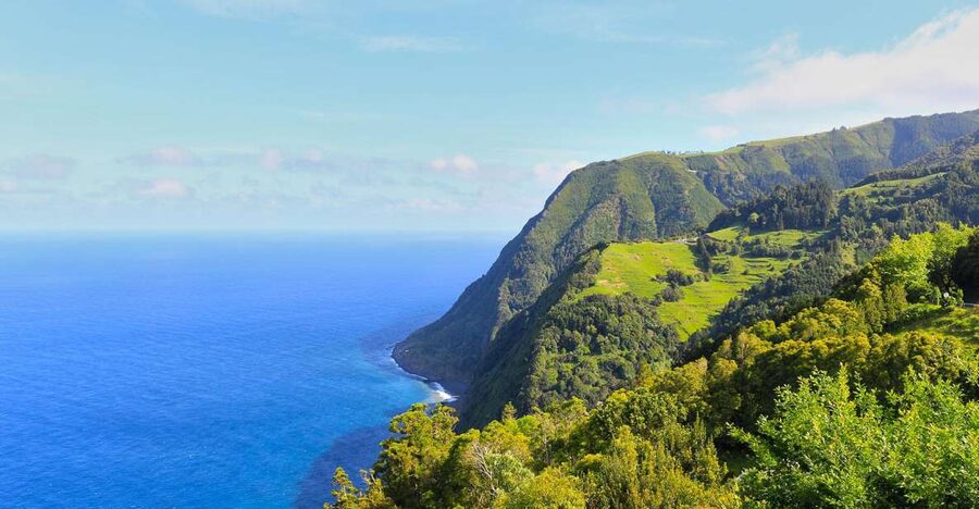 São Miguel: Nordeste, Cliffs & Waterfall Day Trip with Lunch - Ponta do Sossego and São Brás: finishing with gardens and final sea views