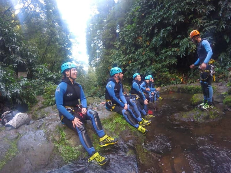 Sao Miguel: Ribeira dos Caldeiroes Canyoning Experience - Starting points and timing: Ponta Delgada pickup or direct start