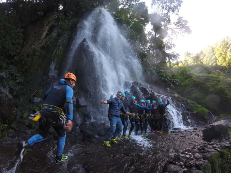 Sao Miguel: Ribeira dos Caldeiroes Canyoning Experience - Weather and stream conditions: the big deciding factor