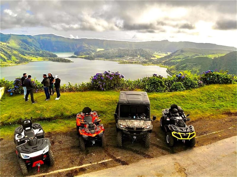 São Miguel: Volcano of 7 Cities Crater Buggy or Quad Tour - The half-day itinerary, stop by stop, and what each part gives you
