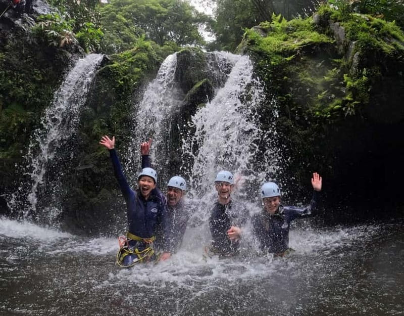 São Miguel: WaterPark Canyoning Ribeira dos Caldeirões - Gear, wetsuit, and the safety talk that actually matters