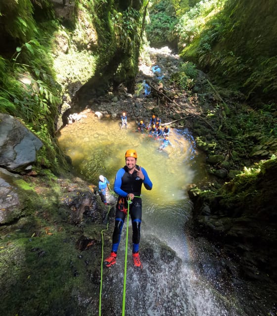São Miguel: WaterPark Canyoning Ribeira dos Caldeirões - What’s included, and why the included photos and videos are part of the value